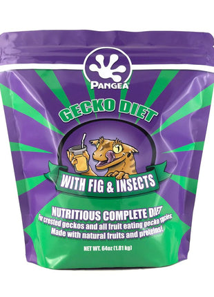 Pangea Gecko Diet with Fig & Insects