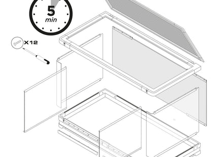 Exo Terra Vista Panoramic Terrarium
