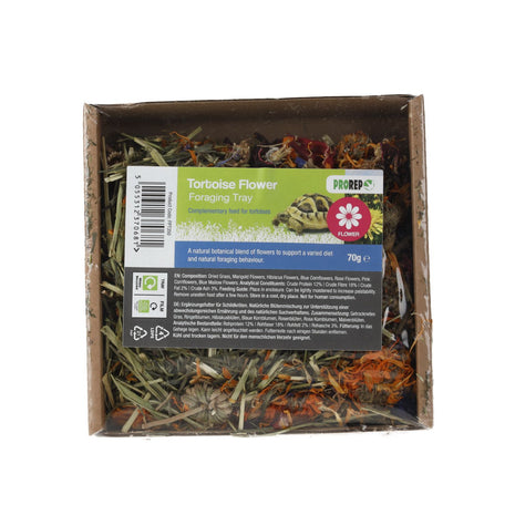 Prorep Tortoise Flower Foraging Tray 70g