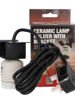 ProRep Ceramic Lamp Holder with Bracket