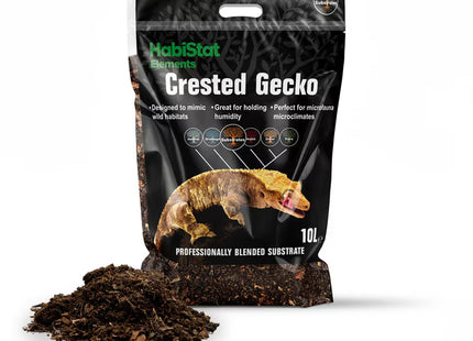 Habistat Elements Crested Gecko Substrate 10ltr