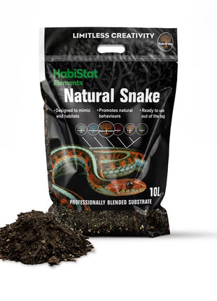 Habistat Elements Natural Snake Substrate 10ltr