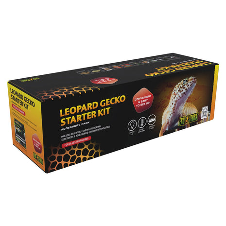 Exo Terra Leopard Gecko Terrarium Accessory Kit – Glass PT2891