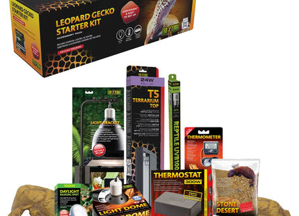 Exo Terra Leopard Gecko Terrarium Accessory Kit – Glass PT2891