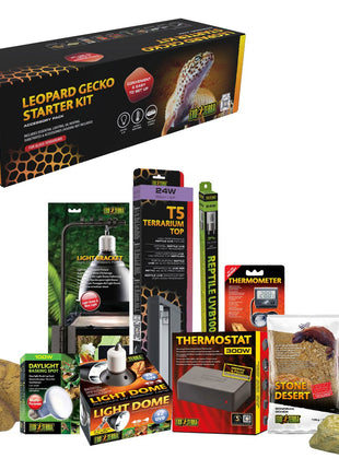 Exo Terra Leopard Gecko Terrarium Accessory Kit – Glass PT2891