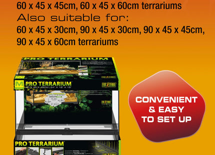 Exo Terra Leopard Gecko Terrarium Accessory Kit – Glass PT2891
