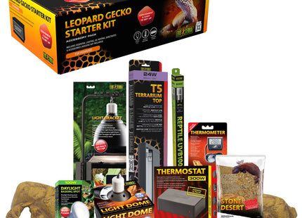 Exo Terra Leopard Gecko Vivarium Accessory Kit PT2892