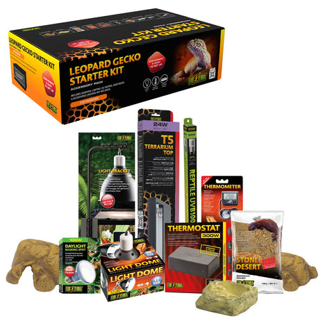 Exo Terra Leopard Gecko Vivarium Accessory Kit PT2892