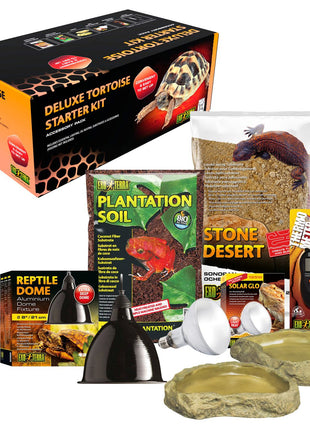 Exo Terra Tortoise Deluxe Vivarium Accessory Kit PT2895