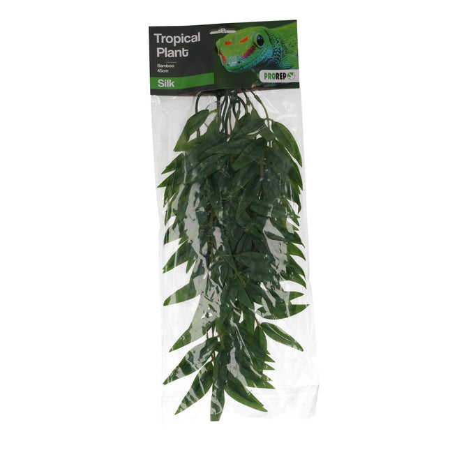 exo terra hanging plants ProRep Silk Hanging Plant Bamboo – World of Exotics