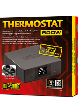 600W Thermostat with Dual Recepticles