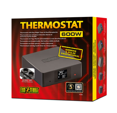 600W Thermostat with Dual Recepticles