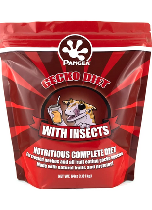 Pangea Gecko Diet with Insects