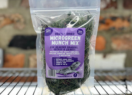 The Incredible Pet Co. Gently Dried Microgreen Munch Mix - Bearded Dragons