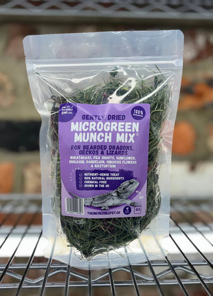 The Incredible Pet Co. Gently Dried Microgreen Munch Mix - Bearded Dragons