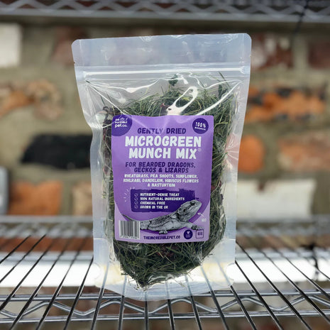 The Incredible Pet Co. Gently Dried Microgreen Munch Mix - Bearded Dragons