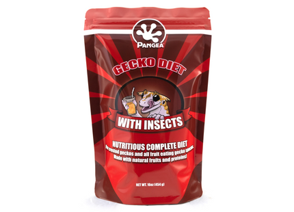 Pangea Gecko Diet with Insects