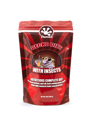 Pangea Gecko Diet with Insects