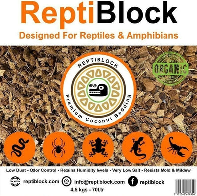 ReptiBlock (Coconut Bedding)